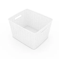 Paniere de rangement chevron