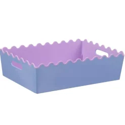 Paniere de rangement large vague