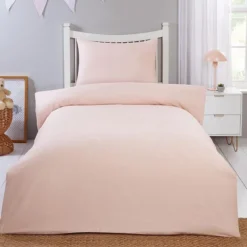 Parure 140x200 rose gaufree