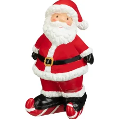 Pere noel avec bonbon sucre d'or