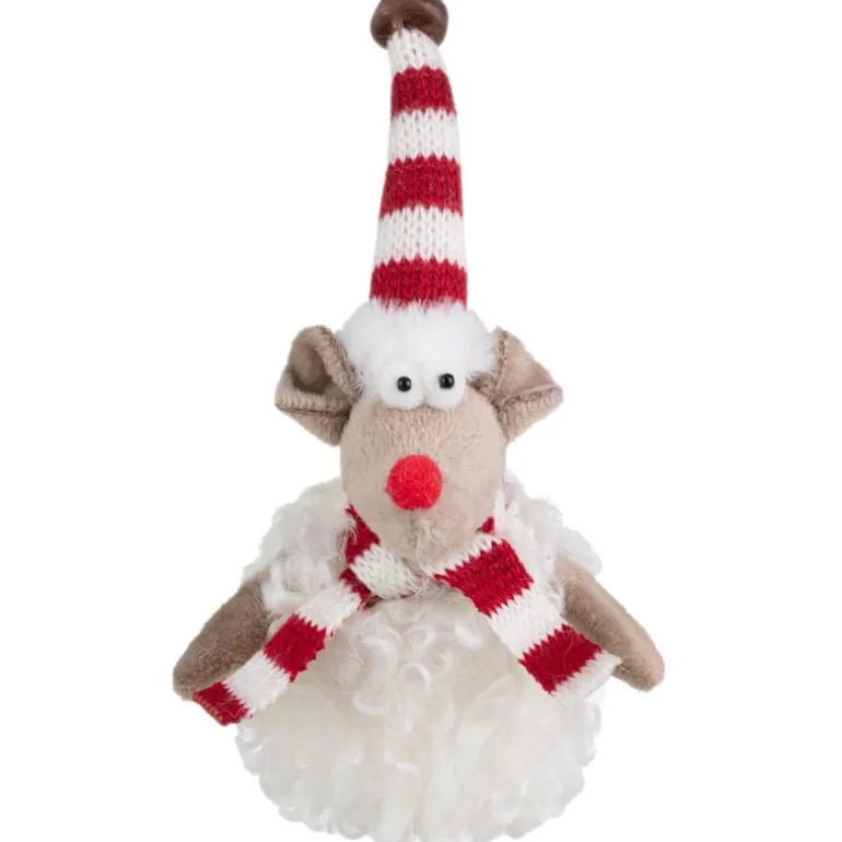 Petit souris noel deco a suspend