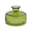 Petit vase verre vert