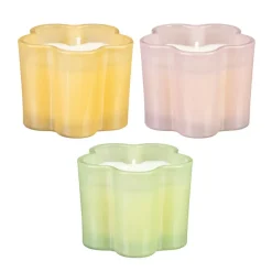 Petite bougie fleurs