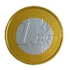 Piece euro chocolat 50g
