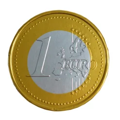 Piece euro chocolat 50g