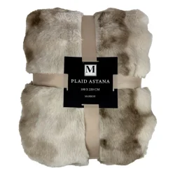 Plaid astana beige 180x220cm