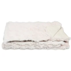 Plaid bubble beige 130x160cm