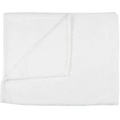 Plaid nid d abeille creme sherpa