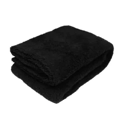 Plaid teddy 130x160cm noir