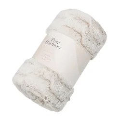 Plaid tromso creme 130x160cm