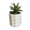 Plante artificielle pot bulles
