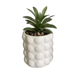 Plante artificielle pot bulles