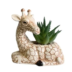 Plante artificielle pot girafe