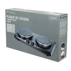 Plaque chauffante double