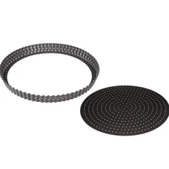 Plat tarte fond amovible d28cm
