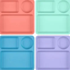 Plateau enfant 3 compartiments