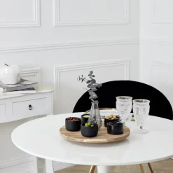 Plateau tournant acacia d35cm