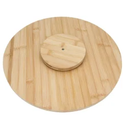 Plateau tournant bambou d40