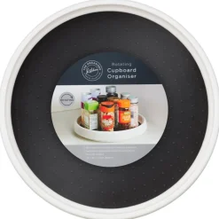 Plateau tournant plast blanc