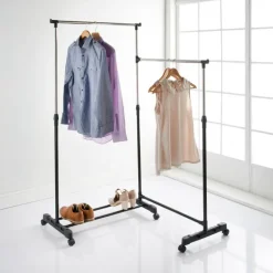 Portant a vetements d angle