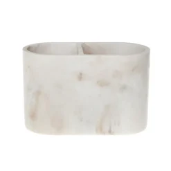Pot a brosse a dent marbre