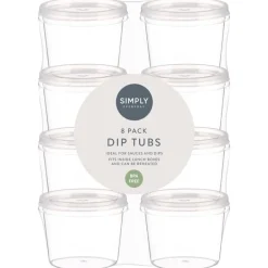 Pot de conservation 0.075l x8