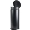 Poubelle a pedale 30l noir