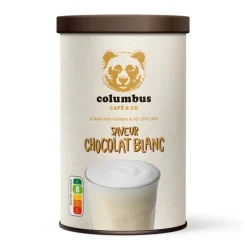 Poudre saveur chocolat blanc