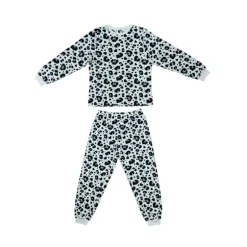 Pyjama femme polaire leopard