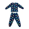 Pyjama garcon polaire dinos