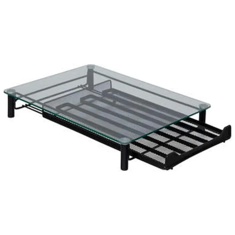 Range capsule tiroir metal noir