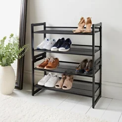 Range chaussures 2 niveaux