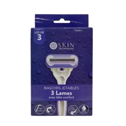 Rasoirs 3 lames x3 femme