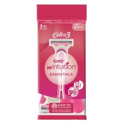 Rasoirs x4 extra 3 essentials