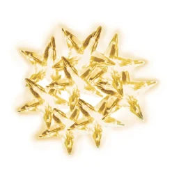 Rideau 24 led etoiles - blanc ch