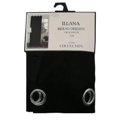 Rideau oeillets illana 140x240cm