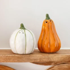 Saliere et poivriere coloquinte