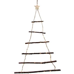 Sapin mural lumineux