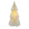 Sapin papier led h50cm