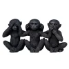 Sculpture 3 singes de la sagesse