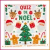 Serviette quiz de noel 33x33cm x