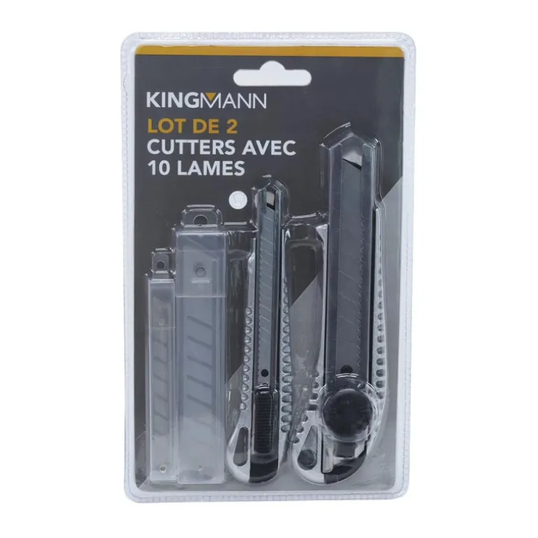 Set 2 cutters + 10 lames