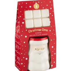 Set bruleur et cire noel