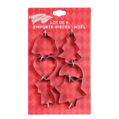 Set de 6 emporte-pieces