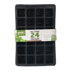Set de bacs a semis 24 cellules