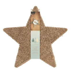 Set de table tresse etoile x2