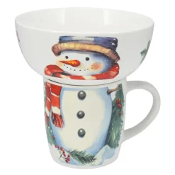 Set de tasses et bols noel