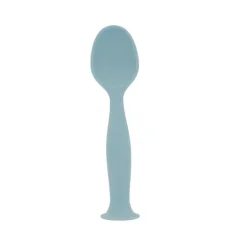 Set repas silicone silicone bleu