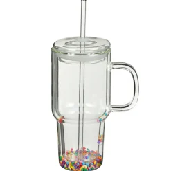 Stanley mug avec confetti en ver