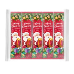 Sucette de noel chocolat au lait